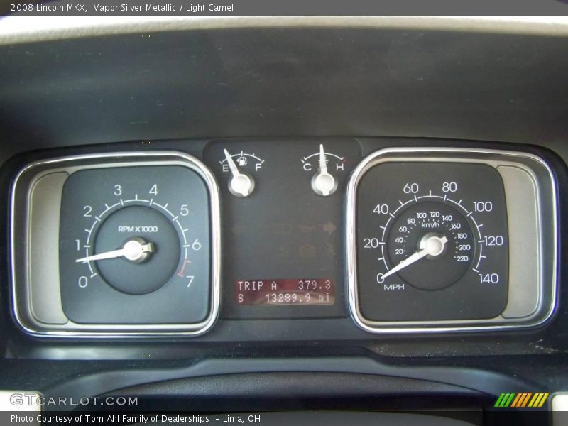 Vapor Silver Metallic / Light Camel 2008 Lincoln MKX
