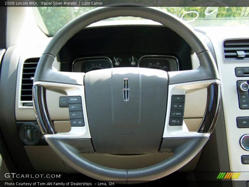 Vapor Silver Metallic / Light Camel 2008 Lincoln MKX