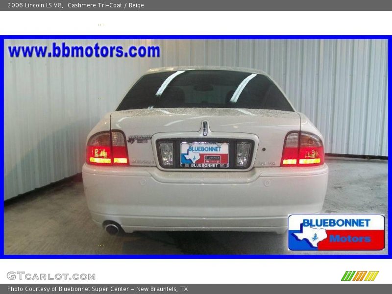 Cashmere Tri-Coat / Beige 2006 Lincoln LS V8