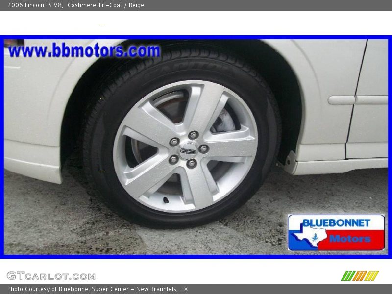 Cashmere Tri-Coat / Beige 2006 Lincoln LS V8