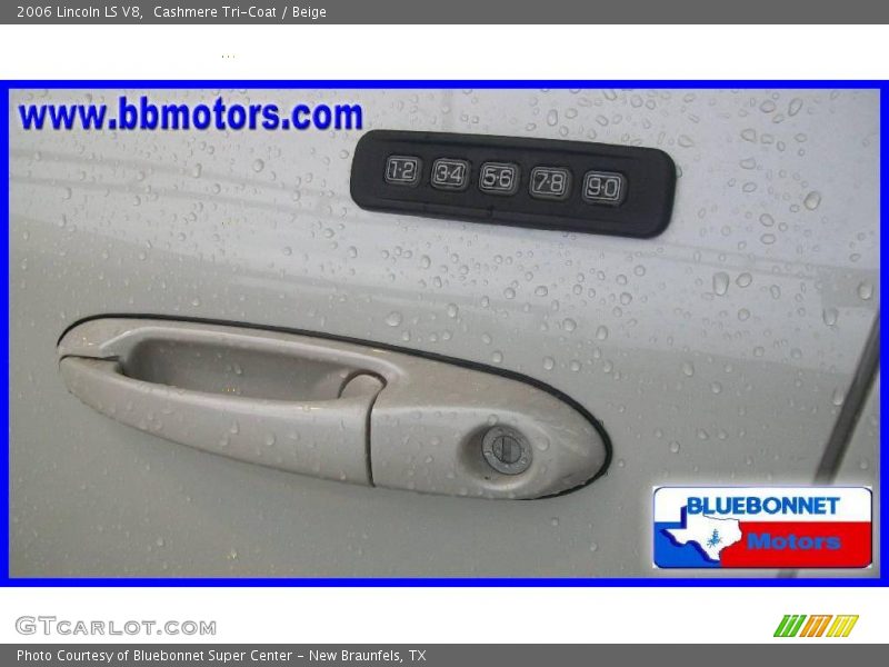 Cashmere Tri-Coat / Beige 2006 Lincoln LS V8