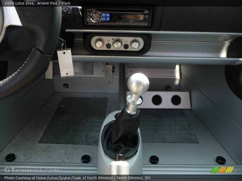 Ardent Red / Black 2009 Lotus Elise
