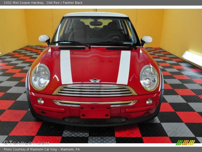Chili Red / Panther Black 2002 Mini Cooper Hardtop