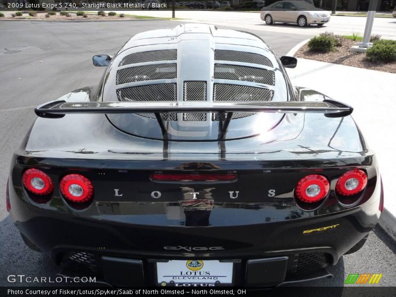 2009 Exige S 240 Starlight Black Metallic