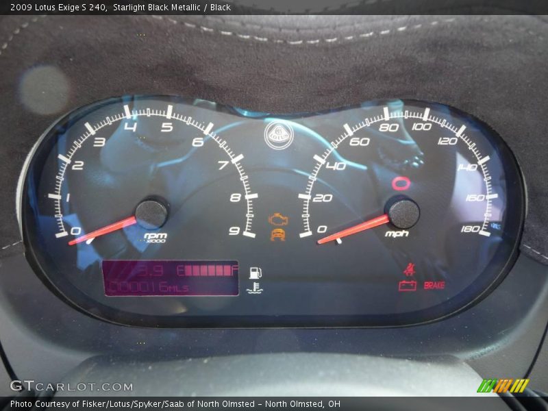  2009 Exige S 240 S 240 Gauges