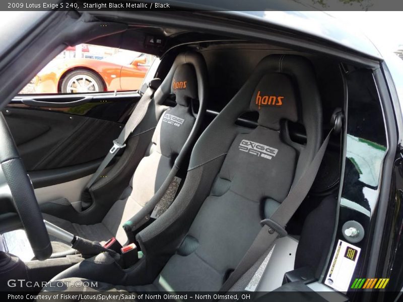  2009 Exige S 240 Black Interior