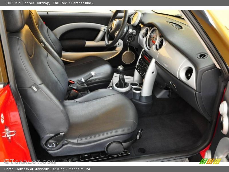 Chili Red / Panther Black 2002 Mini Cooper Hardtop