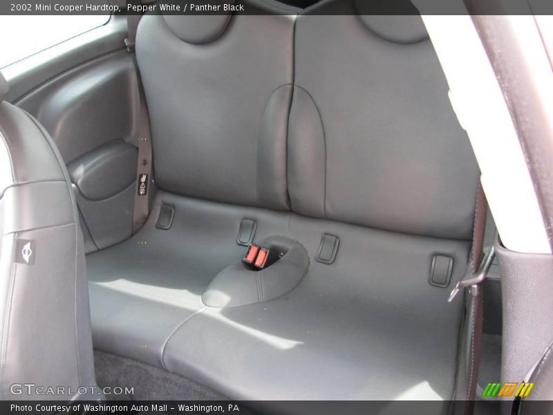 Pepper White / Panther Black 2002 Mini Cooper Hardtop