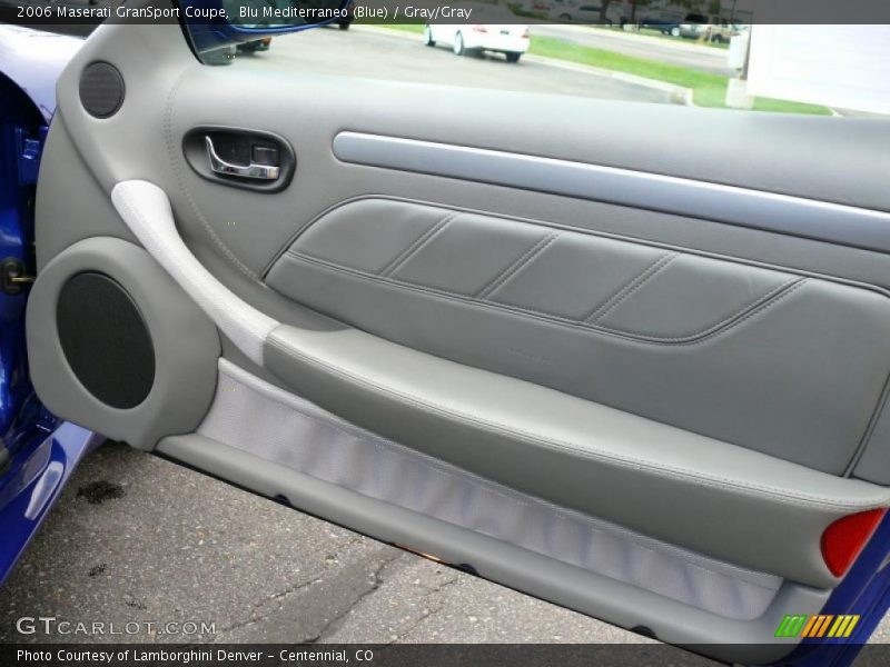 Blu Mediterraneo (Blue) / Gray/Gray 2006 Maserati GranSport Coupe