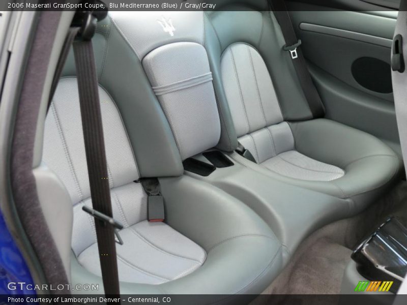 Blu Mediterraneo (Blue) / Gray/Gray 2006 Maserati GranSport Coupe