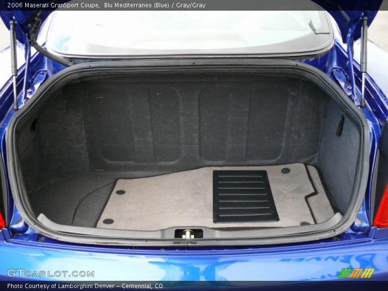 Blu Mediterraneo (Blue) / Gray/Gray 2006 Maserati GranSport Coupe
