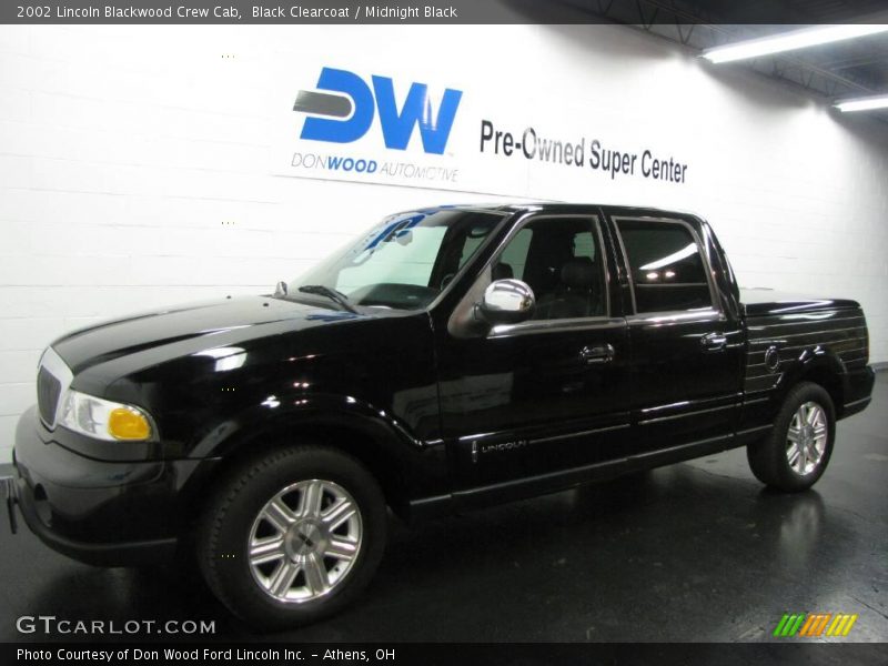 Black Clearcoat / Midnight Black 2002 Lincoln Blackwood Crew Cab