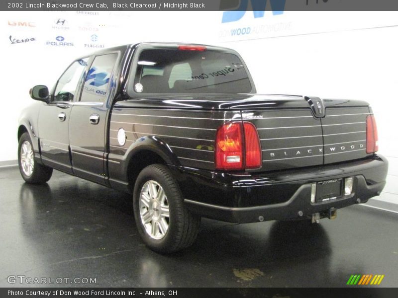 Black Clearcoat / Midnight Black 2002 Lincoln Blackwood Crew Cab