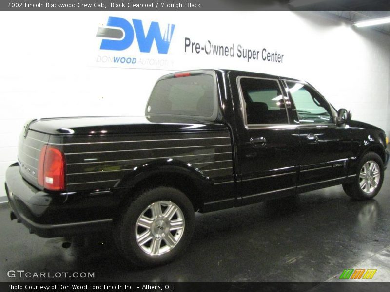 Black Clearcoat / Midnight Black 2002 Lincoln Blackwood Crew Cab