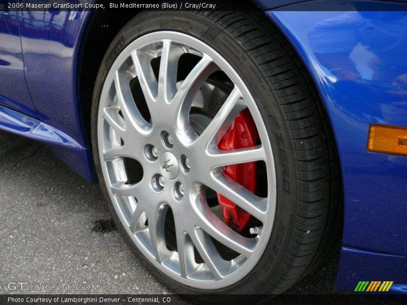 Blu Mediterraneo (Blue) / Gray/Gray 2006 Maserati GranSport Coupe