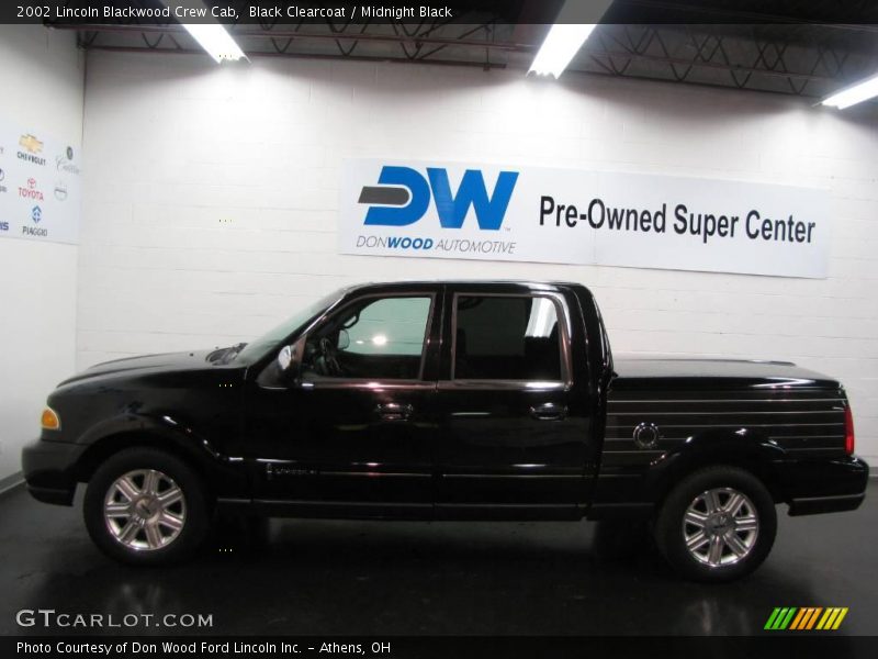 Black Clearcoat / Midnight Black 2002 Lincoln Blackwood Crew Cab