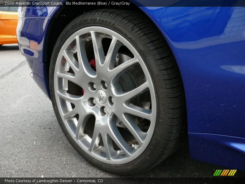 Blu Mediterraneo (Blue) / Gray/Gray 2006 Maserati GranSport Coupe