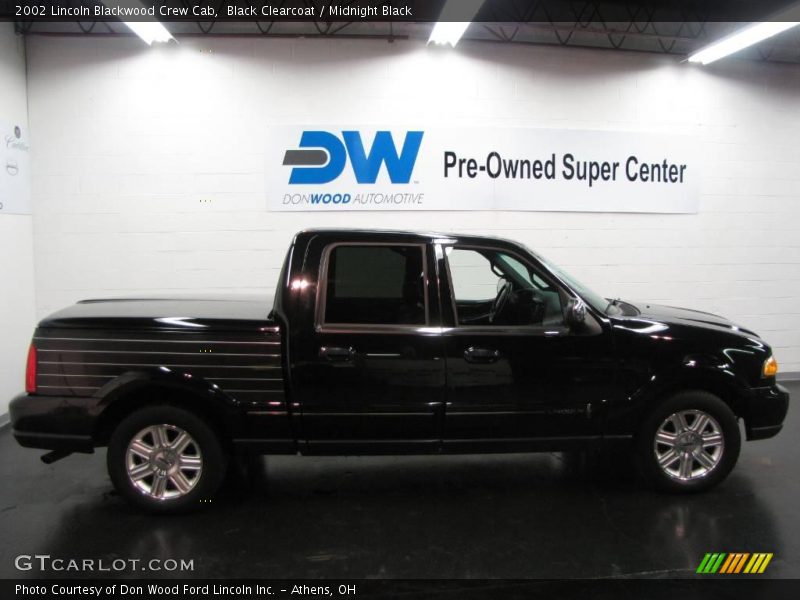 Black Clearcoat / Midnight Black 2002 Lincoln Blackwood Crew Cab