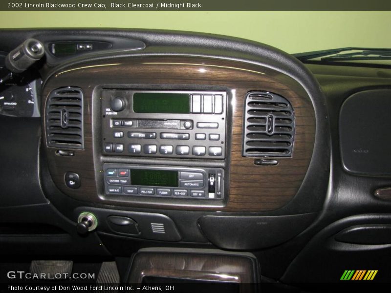 Black Clearcoat / Midnight Black 2002 Lincoln Blackwood Crew Cab