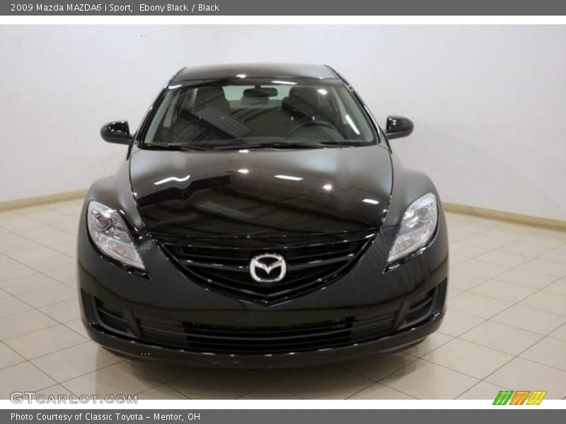 Ebony Black / Black 2009 Mazda MAZDA6 i Sport