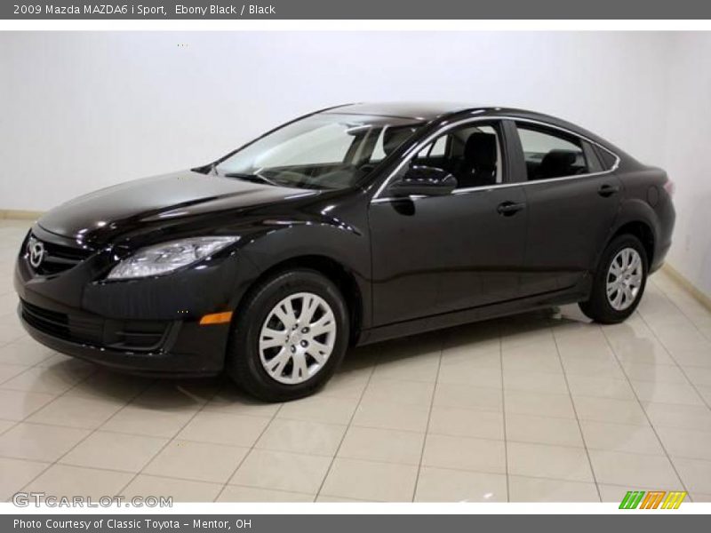 Ebony Black / Black 2009 Mazda MAZDA6 i Sport