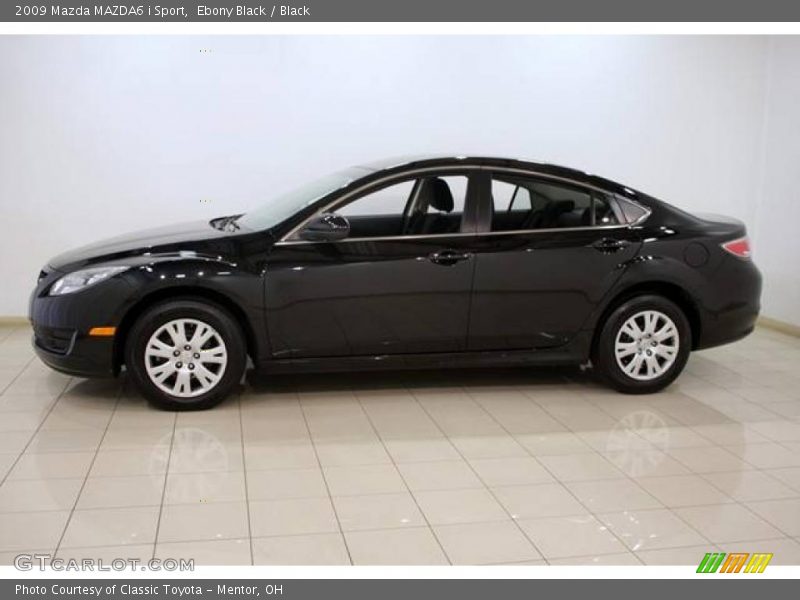 Ebony Black / Black 2009 Mazda MAZDA6 i Sport
