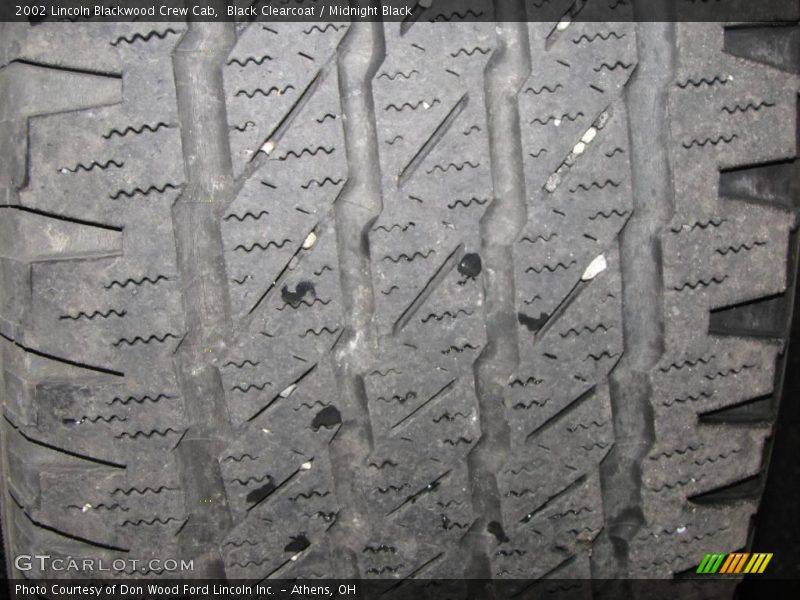 Black Clearcoat / Midnight Black 2002 Lincoln Blackwood Crew Cab
