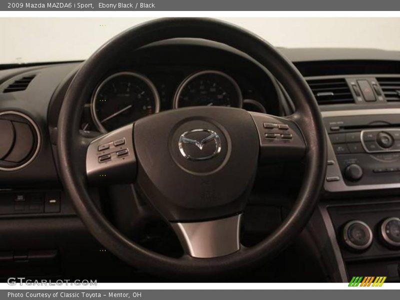 Ebony Black / Black 2009 Mazda MAZDA6 i Sport