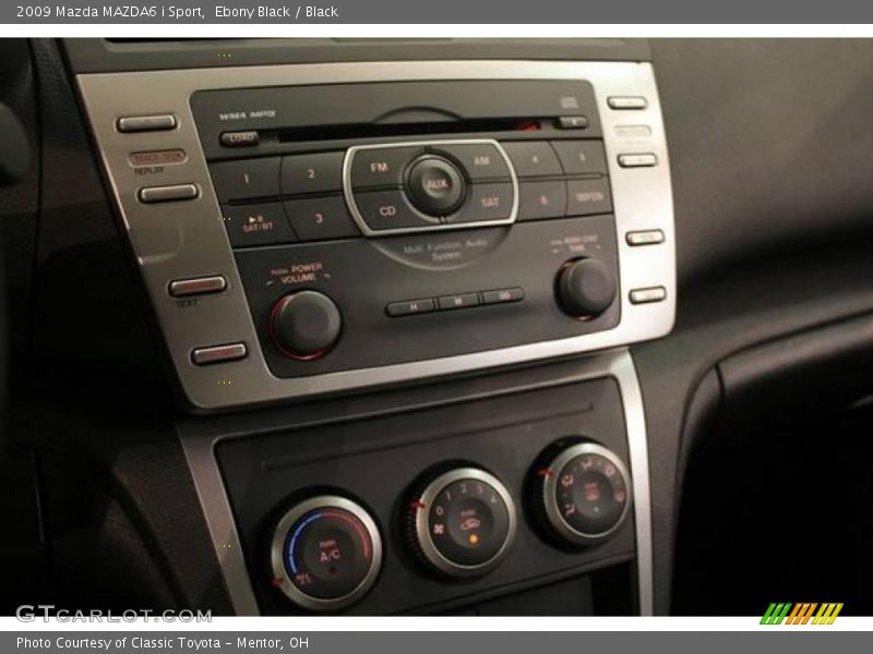 Ebony Black / Black 2009 Mazda MAZDA6 i Sport