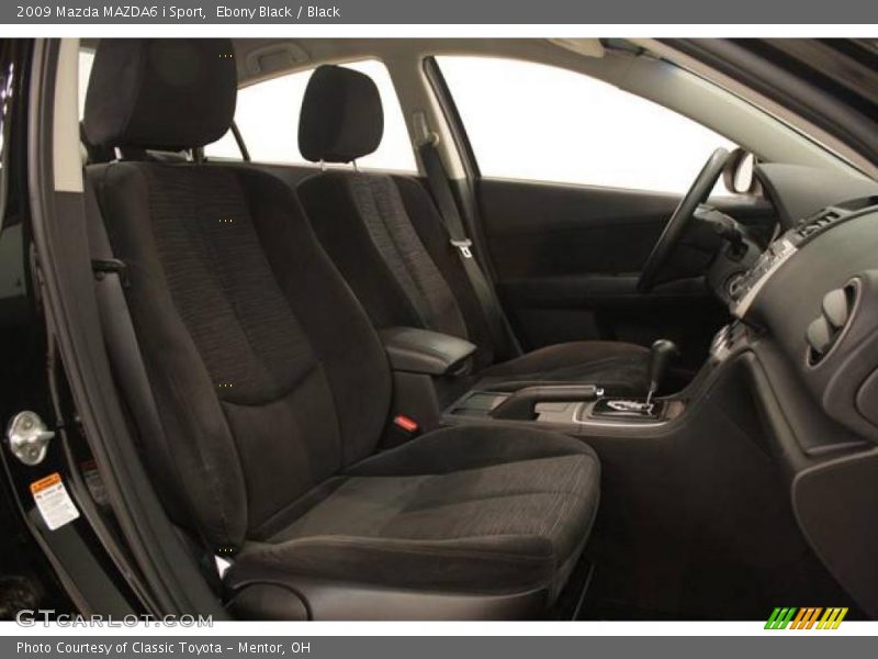 Ebony Black / Black 2009 Mazda MAZDA6 i Sport