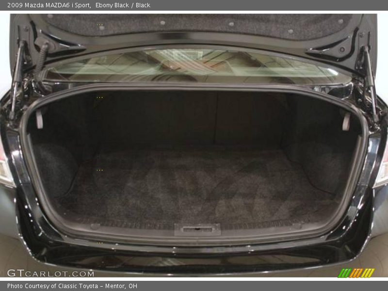 Ebony Black / Black 2009 Mazda MAZDA6 i Sport