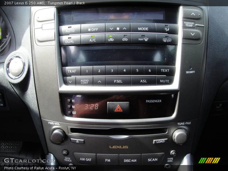 Tungsten Pearl / Black 2007 Lexus IS 250 AWD