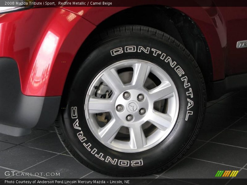 Redfire Metallic / Camel Beige 2008 Mazda Tribute i Sport