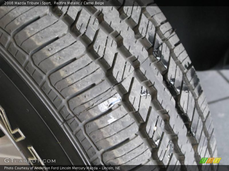 Redfire Metallic / Camel Beige 2008 Mazda Tribute i Sport