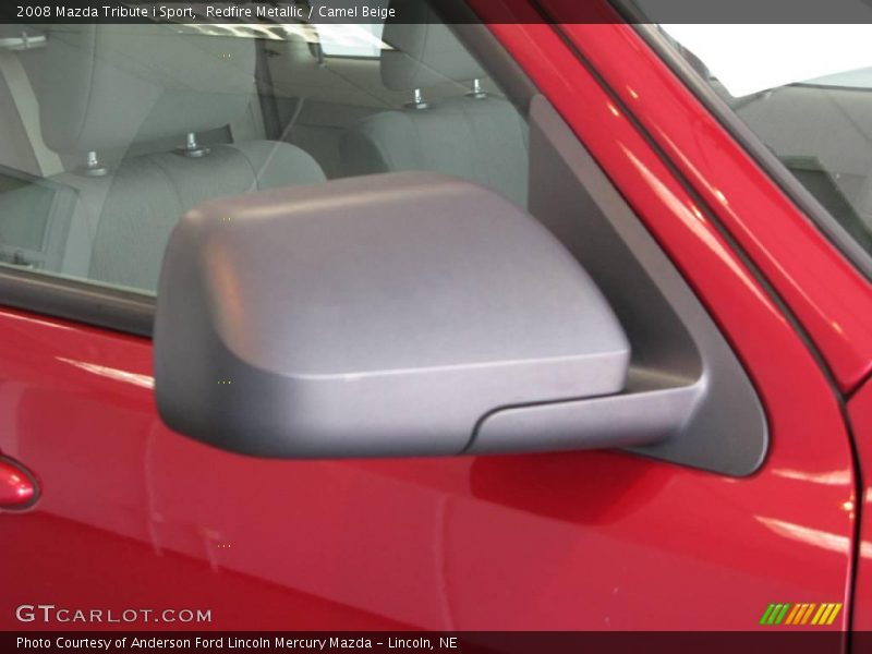 Redfire Metallic / Camel Beige 2008 Mazda Tribute i Sport