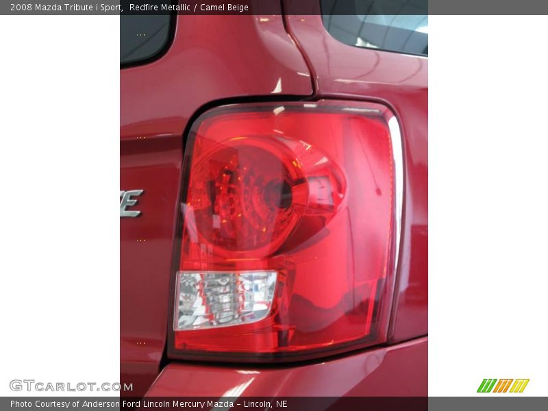 Redfire Metallic / Camel Beige 2008 Mazda Tribute i Sport