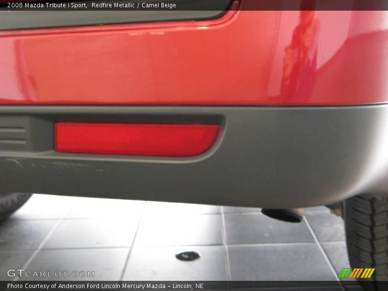 Redfire Metallic / Camel Beige 2008 Mazda Tribute i Sport