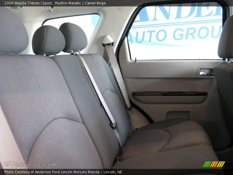 Redfire Metallic / Camel Beige 2008 Mazda Tribute i Sport