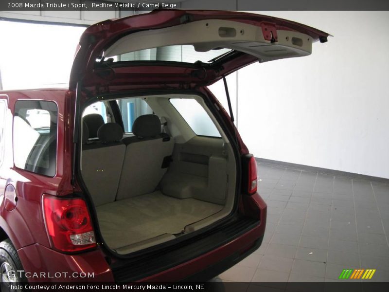 Redfire Metallic / Camel Beige 2008 Mazda Tribute i Sport