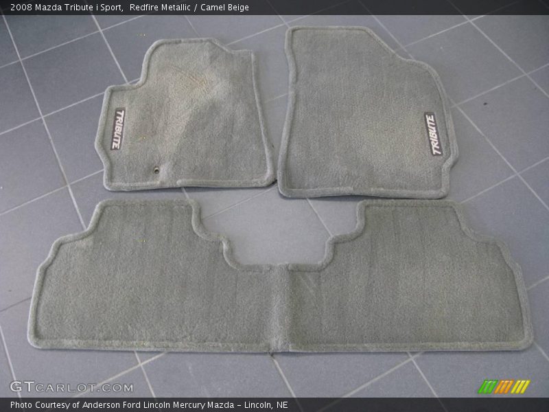 Redfire Metallic / Camel Beige 2008 Mazda Tribute i Sport