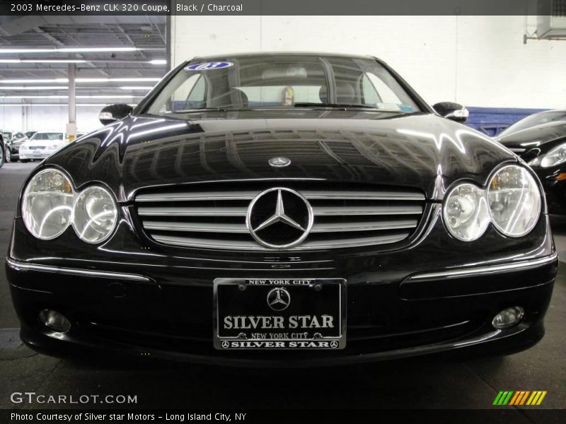 Black / Charcoal 2003 Mercedes-Benz CLK 320 Coupe