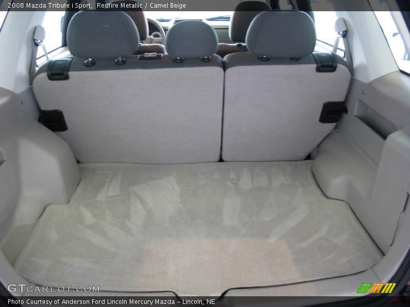 Redfire Metallic / Camel Beige 2008 Mazda Tribute i Sport