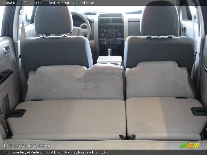 Redfire Metallic / Camel Beige 2008 Mazda Tribute i Sport