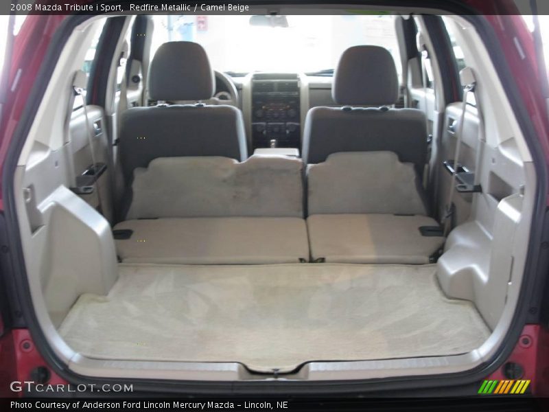 Redfire Metallic / Camel Beige 2008 Mazda Tribute i Sport