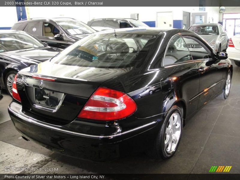 Black / Charcoal 2003 Mercedes-Benz CLK 320 Coupe