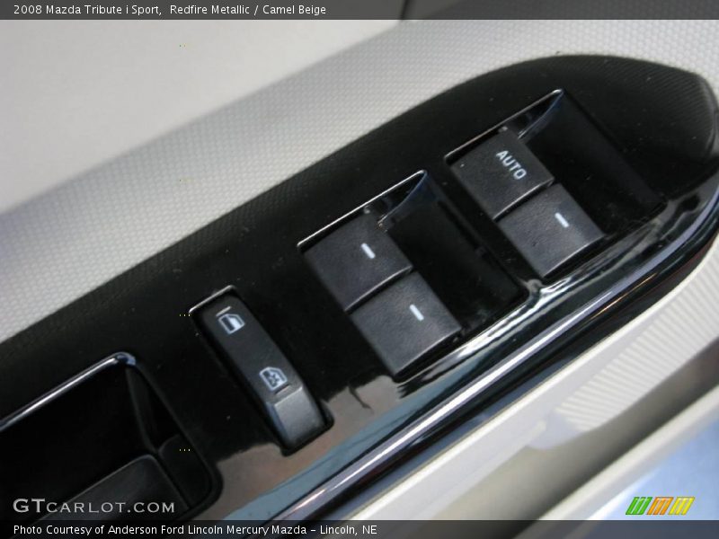 Redfire Metallic / Camel Beige 2008 Mazda Tribute i Sport