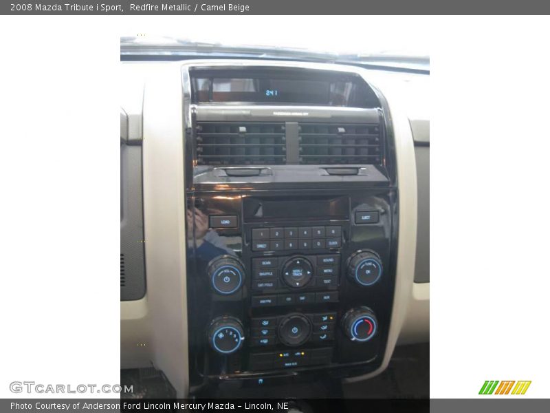 Redfire Metallic / Camel Beige 2008 Mazda Tribute i Sport