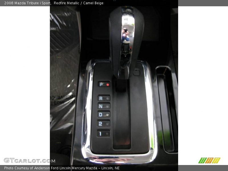 Redfire Metallic / Camel Beige 2008 Mazda Tribute i Sport