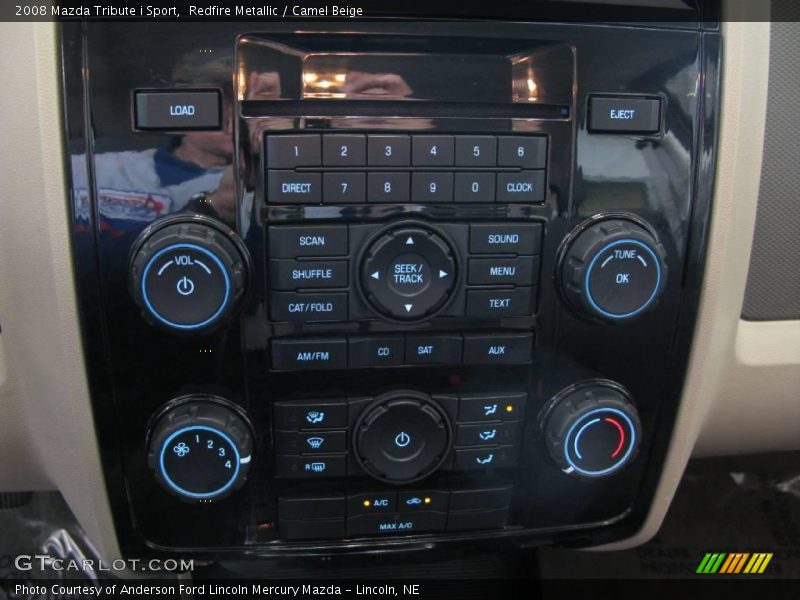 Redfire Metallic / Camel Beige 2008 Mazda Tribute i Sport