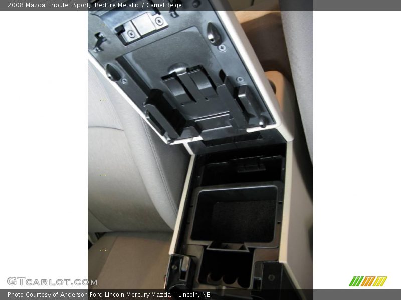 Redfire Metallic / Camel Beige 2008 Mazda Tribute i Sport